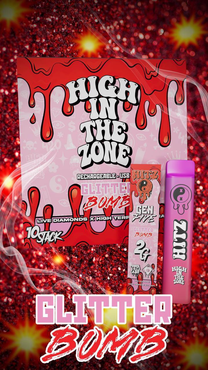 Hitz Disposable Glitter Bomb