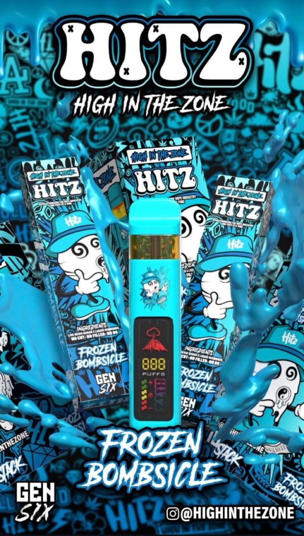 Hitz Frozen Bombsicle Gen6 Disposable